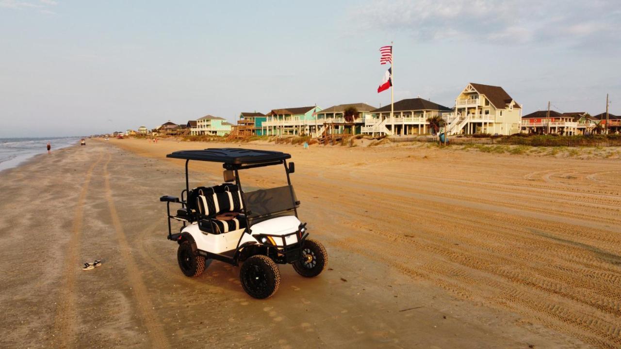 500 Ft To Beach Upscale Beach Home Golf Cart With Fire Pit For 14 Bolivar Peninsula Экстерьер фото