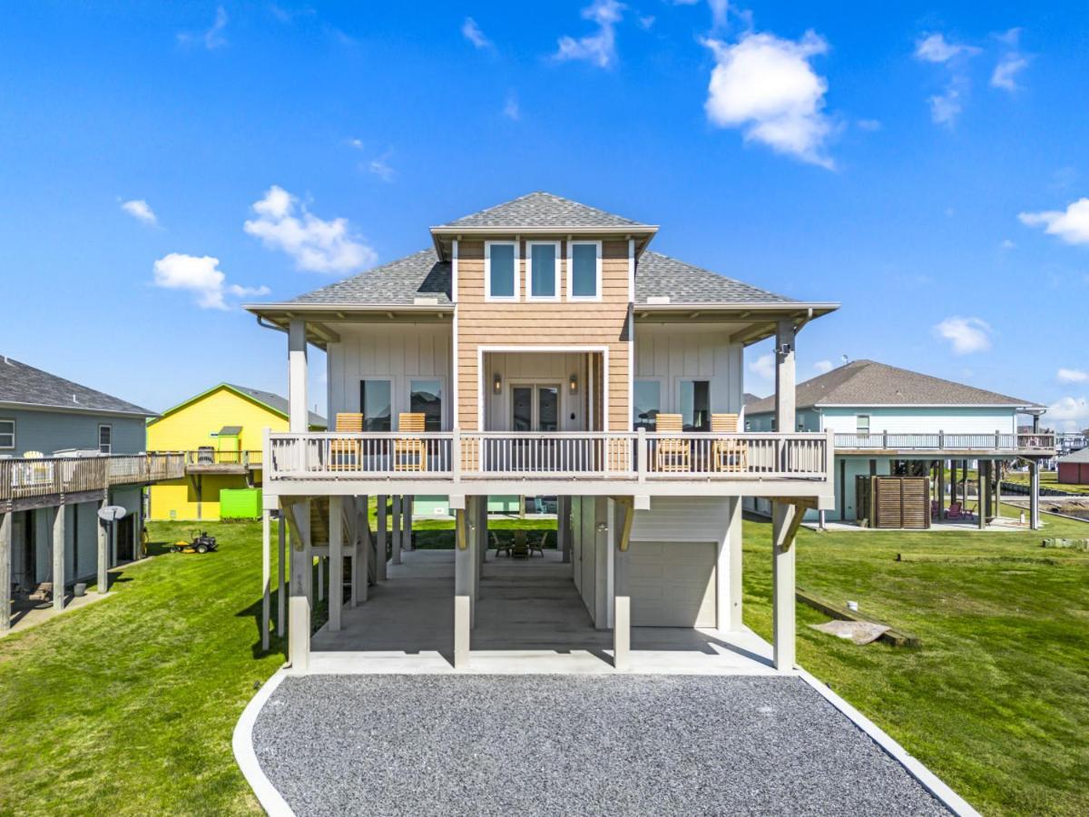 500 Ft To Beach Upscale Beach Home Golf Cart With Fire Pit For 14 Bolivar Peninsula Экстерьер фото