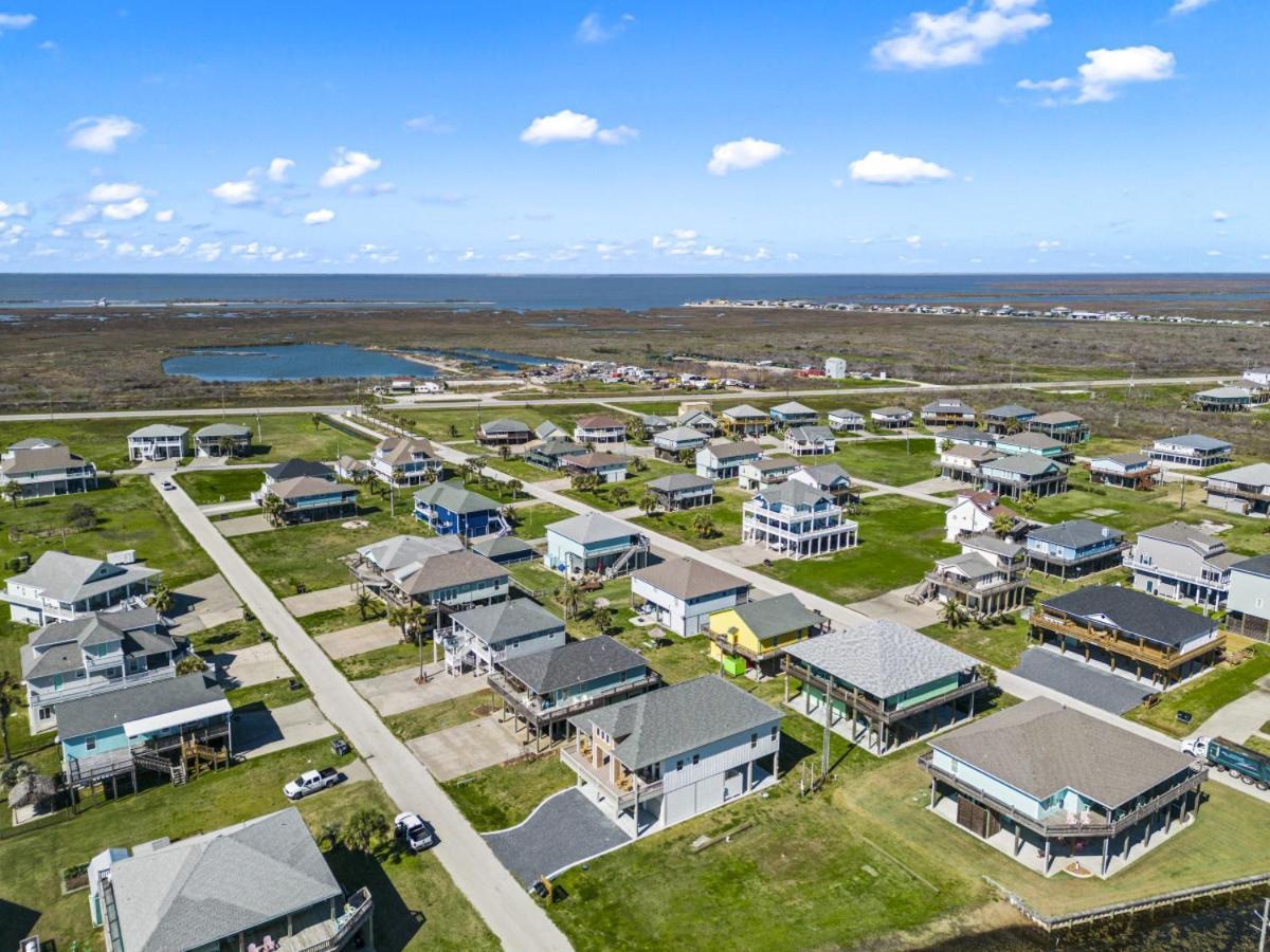 500 Ft To Beach Upscale Beach Home Golf Cart With Fire Pit For 14 Bolivar Peninsula Экстерьер фото