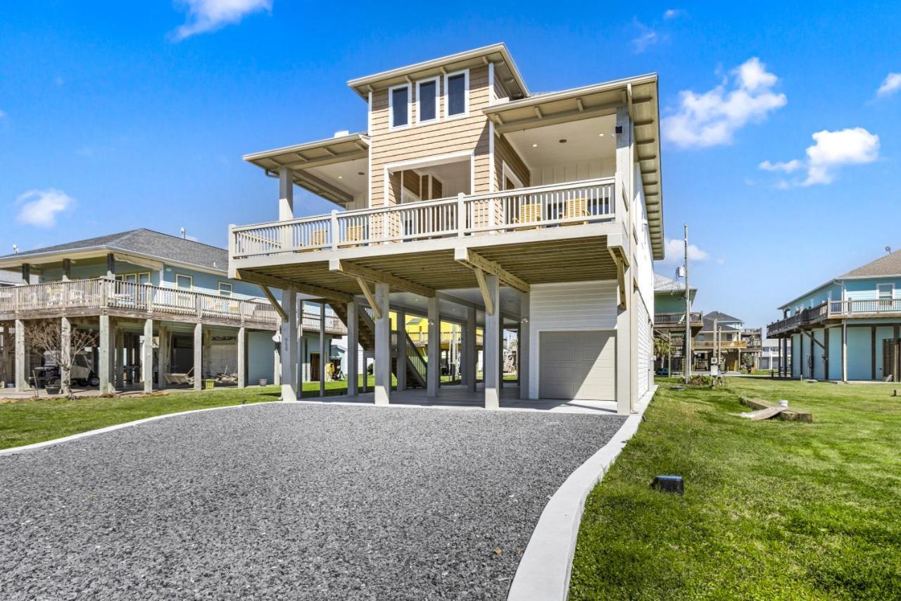 500 Ft To Beach Upscale Beach Home Golf Cart With Fire Pit For 14 Bolivar Peninsula Экстерьер фото